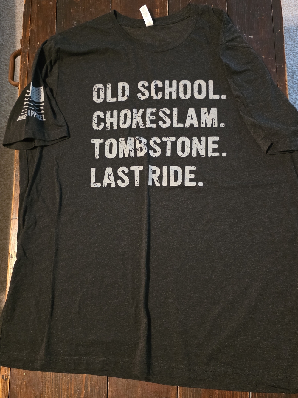 Men's 'Old School Chokeslam' Short Sleeve Graphic Tee